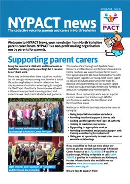 Supporting Parent Carers