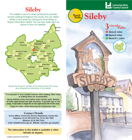 Sileby Parish Walks