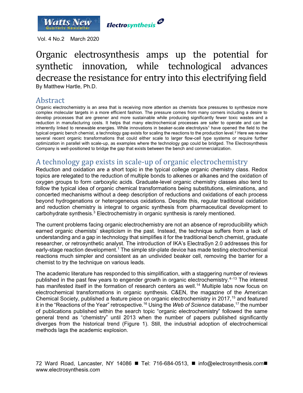 Organic Electrosynthesis Amps up the Potential for Synthetic Innovation