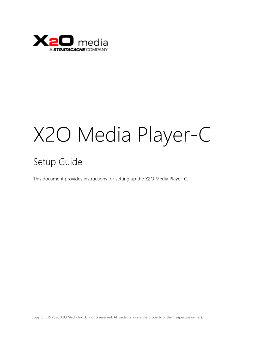 X2O Media Player-C