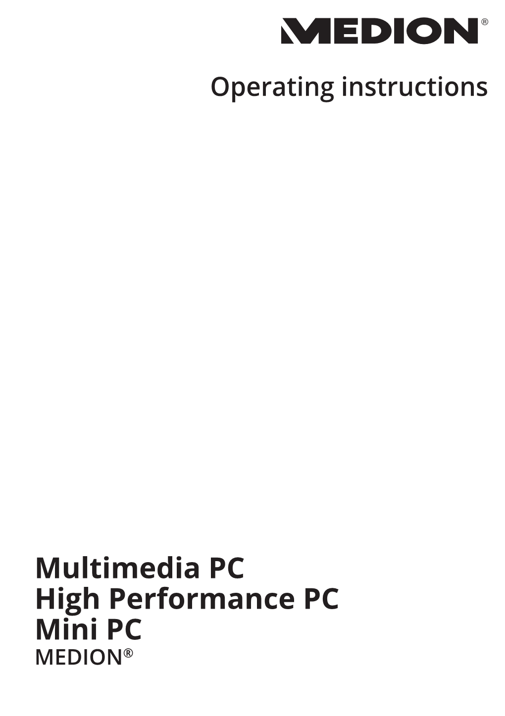 PC Systeme Generic EN Manual WIN10 MSN 2006 5046 Final.Indb