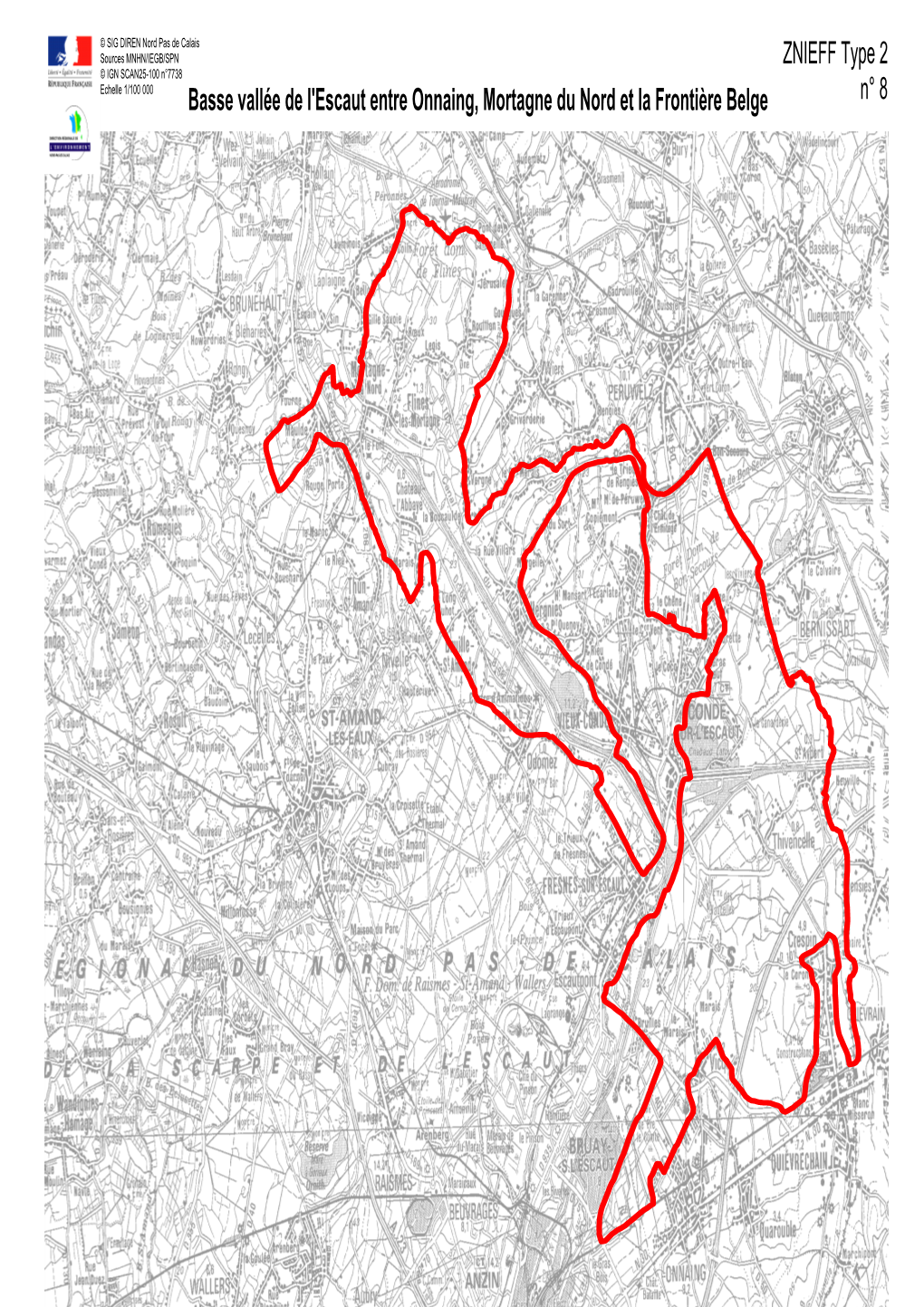 Basse Vallée De L'escaut Entre Onnaing, Mortagne Du Nord Et La