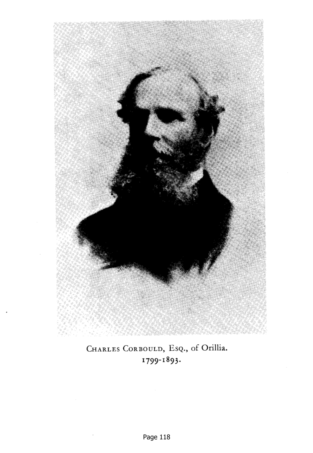 CHARLES CORBOULD, Esq., of Orillia