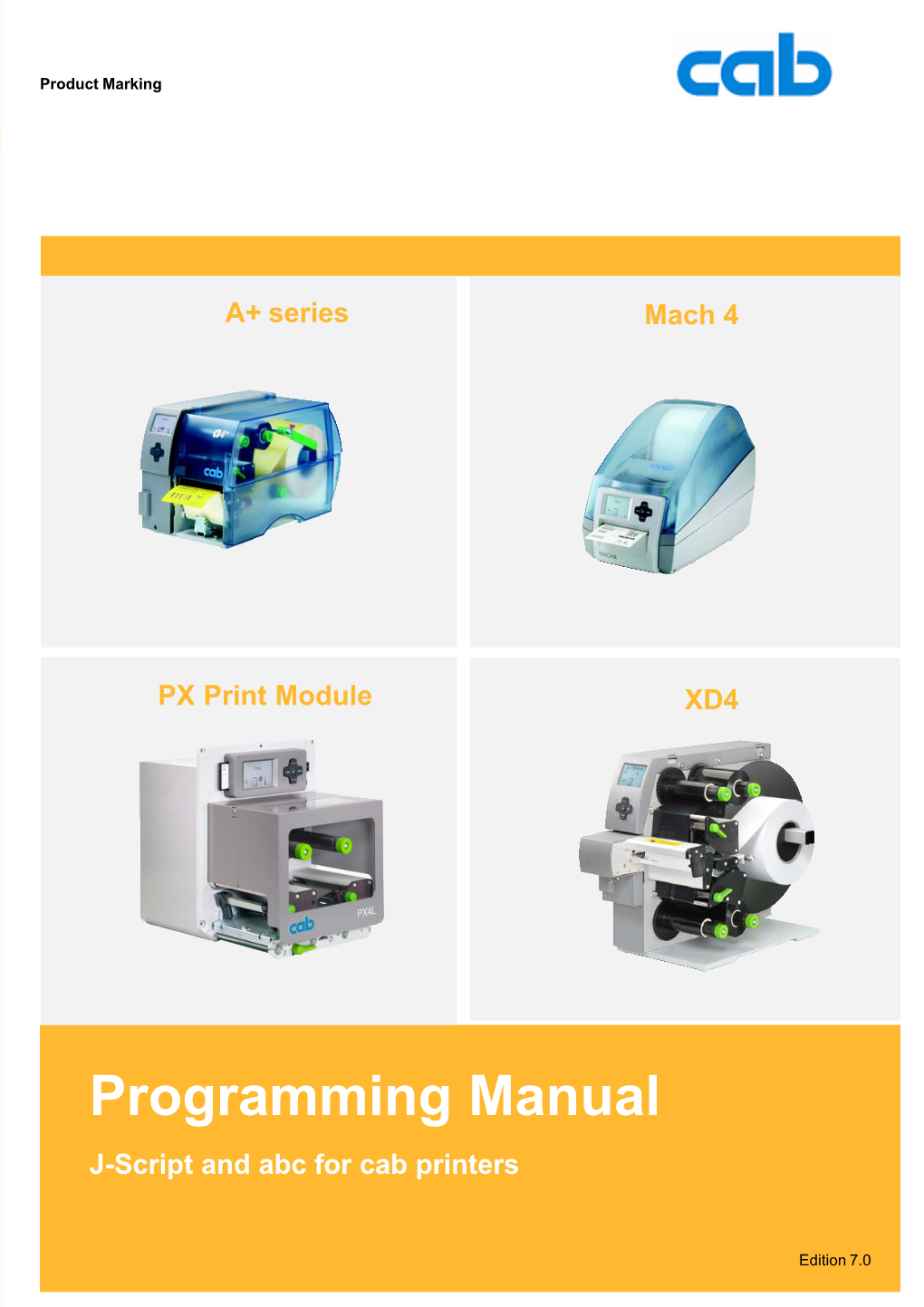 Cab Programming Manual