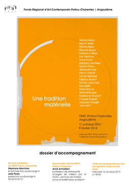 Dossier D'accompagnement