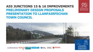 A55 Junctions 15 & 16 Improvements