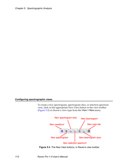 Configuring Spectrogram Views