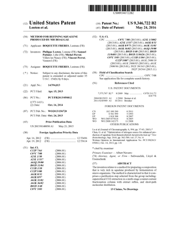 (12) United States Patent (10) Patent No.: US 9,346,722 B2 L00ten Et Al