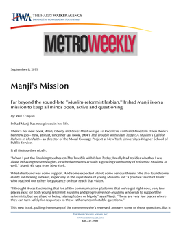 Manji's Mission