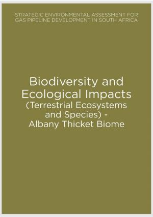 ALBANY THICKET BIOME 6 Contributing Authors Dr