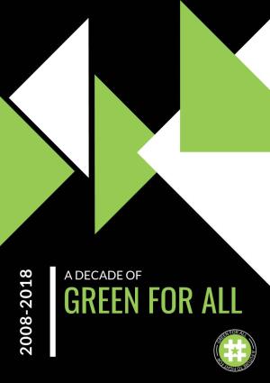 FINAL Green for All 10 Year Annual Report