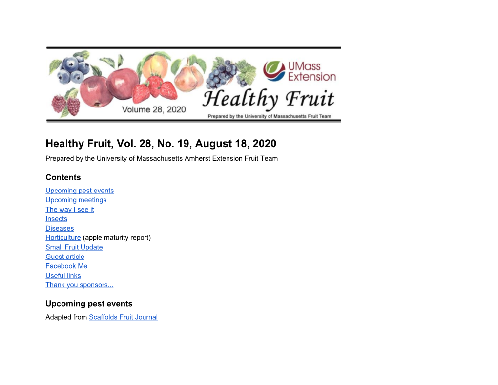 Healthy Fruit, Vol