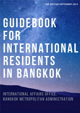 Guidebook for International Residents in Bangkok