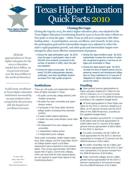 Quick Facts 2010