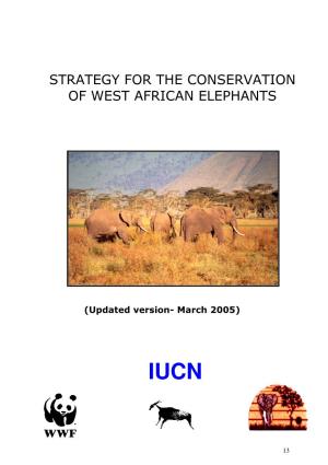 Strategy for the Conservation of West African Elephants