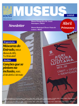 Newsletter Museu Municipal Álvaro Viana De Primavera Lemos | MAVL
