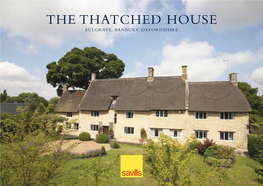 The Thatched House Sulgrave, Banbury, Oxfordshire