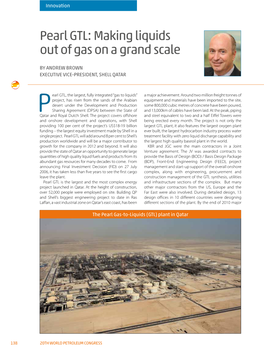 Pearl GTL: Making Liquids out of Gas on a Grand Scale