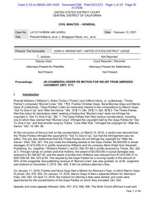 Case 2:13-Cv-06004-JAK-AGR Document 596 Filed 02/12/21 Page 1 of 23 Page ID #:17036