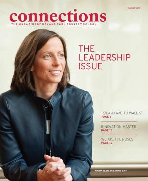 The Leadership Issue