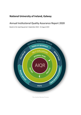 National University of Ireland, Galway Annual Institutional Quality