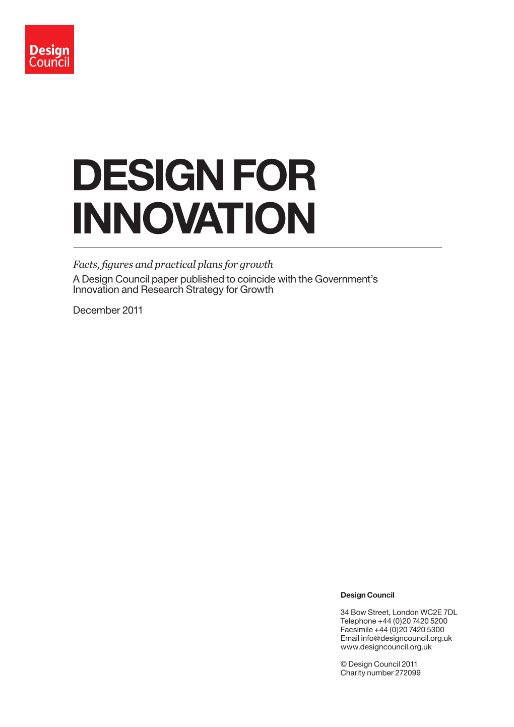 Design for Innovation