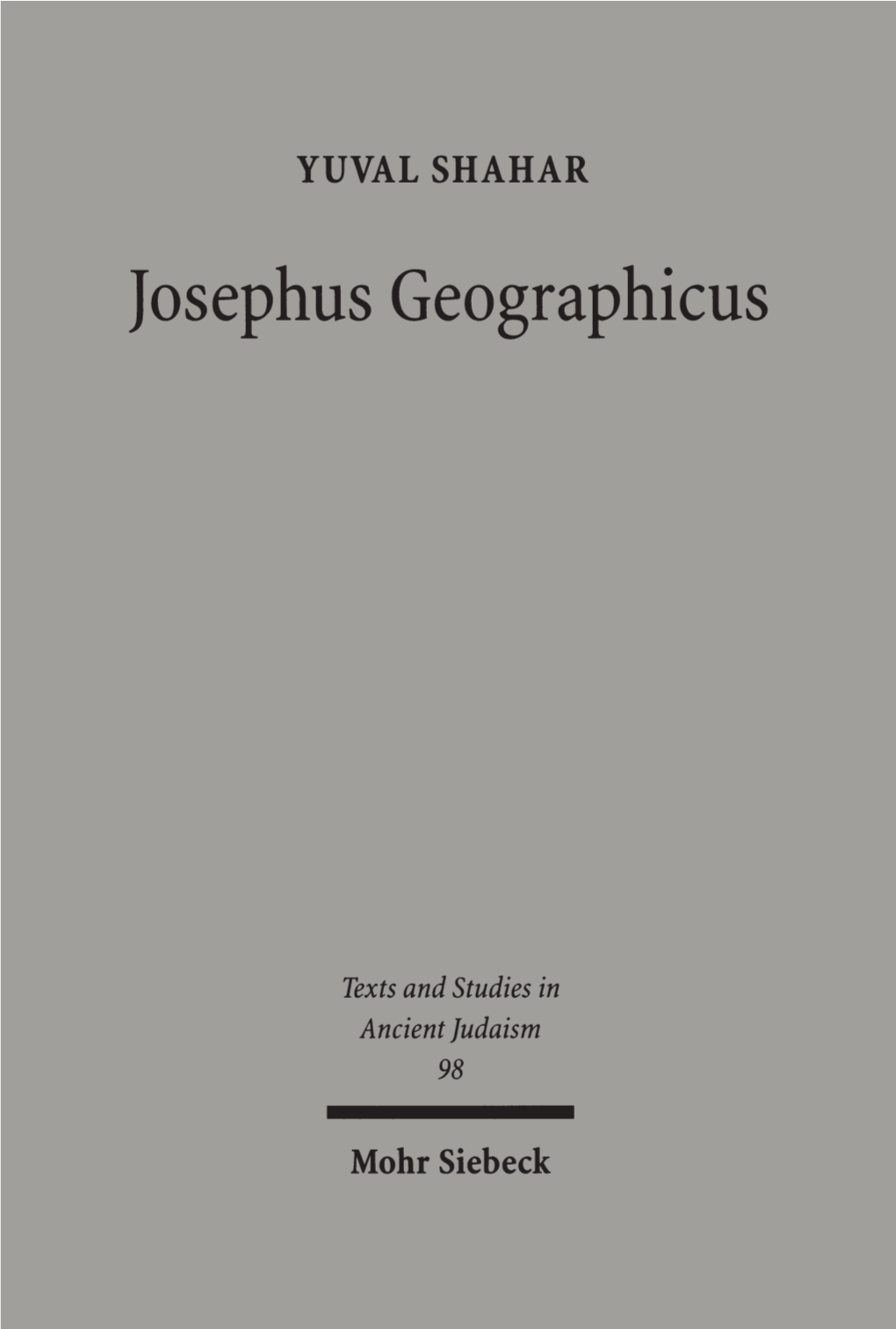 Josephus Geographicus