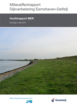 Milieueffectrapport Dijkverbetering Eemshaven-Delfzijl