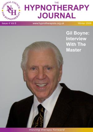 Gil Boyne: Interview with the Master