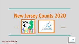 New Jersey Counts 2020