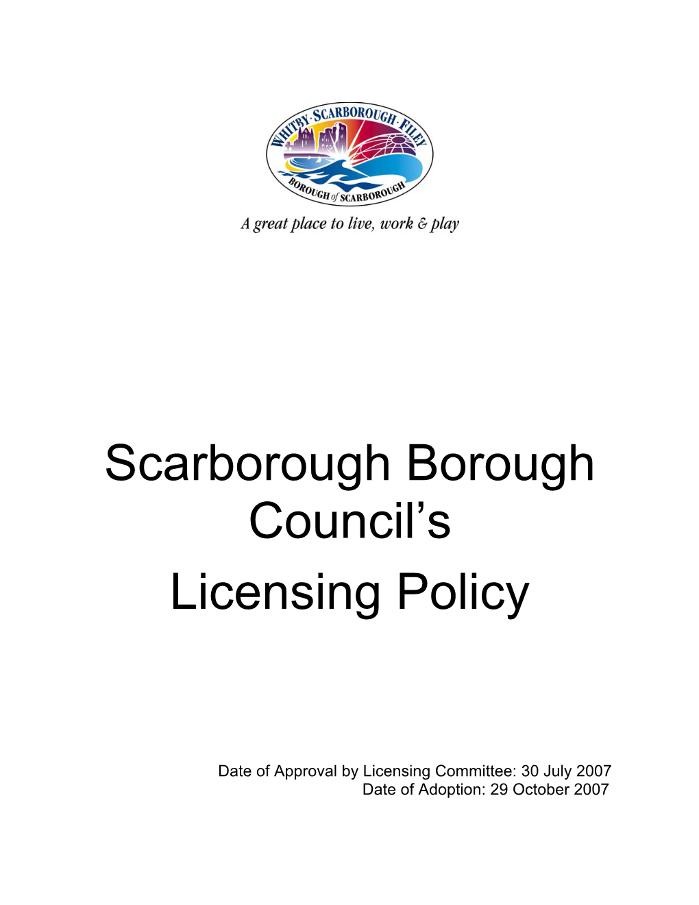 Borough of Scarborough Is Home to a Number of Popular Restaurants, Bars and Entertainment Venues