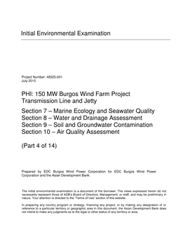 48325-001: 150 MW Burgos Wind Farm Project