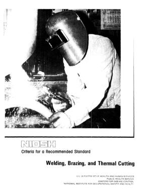Welding, Brazing, and Thermal Cutting