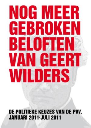 Nog Meer Gebroken Beloften Van Geert Wilders