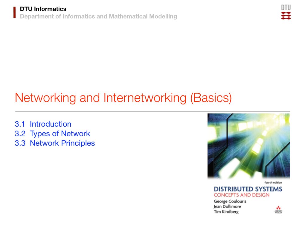 Networking and Internetworking (Basics)