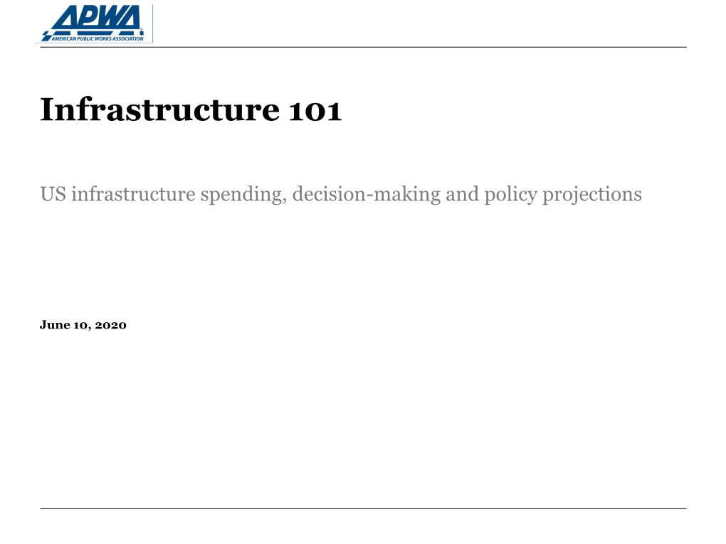 Infrastructure 101