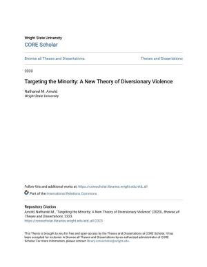 Targeting the Minority: a New Theory of Diversionary Violence