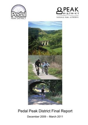 Pedal Peak District Final Report