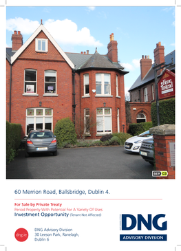 60 Merrion Road, Ballsbridge, Dublin 4