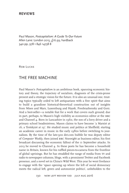 The Free Machine