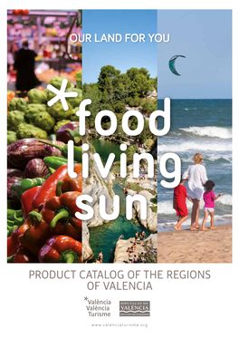 Product Catalog of the Regions of Valencia Our Land for You