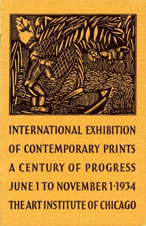 International Exhibition of Contemporary Prints a Century 01