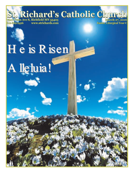He Is Risen Alleluia!
