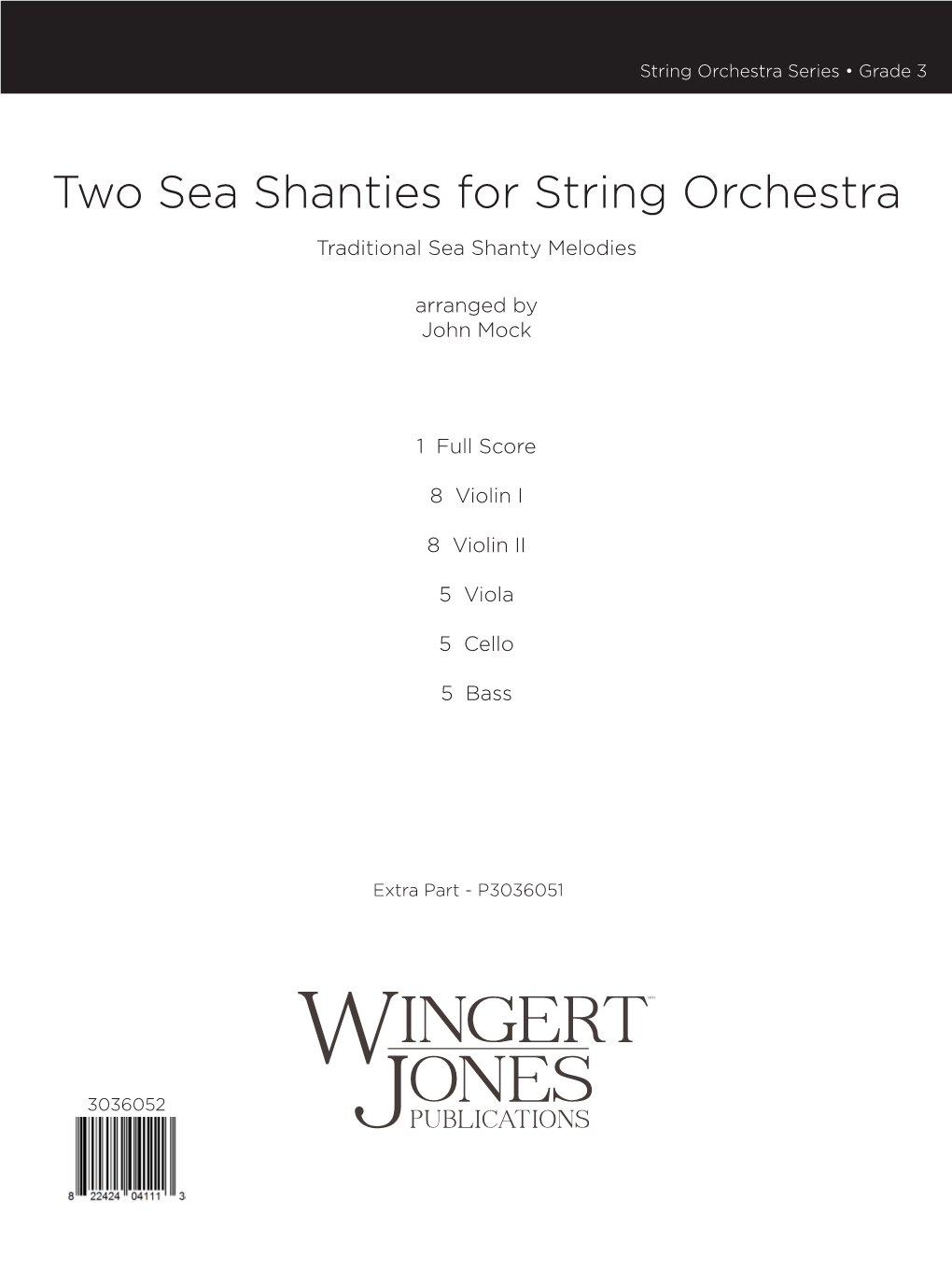 Two Sea Shanties for String Orchestra