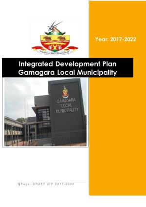 Integrated Development Plan Gamagara Local Municipality