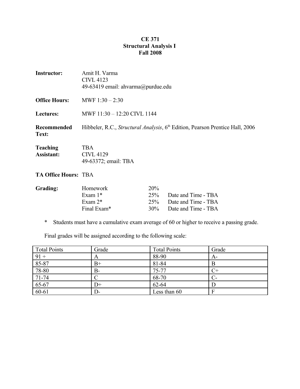 Ce 331 - Reinforced Concrete Design