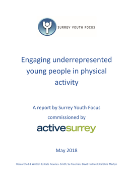 Engaging Underrepresented Young People in Physical Activity