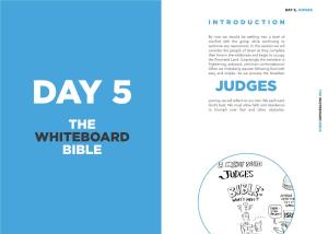 JUDGES DAY 5 DAY WHITEBOARD BIBLE the to Triumph Over Fear and Other Obstacles