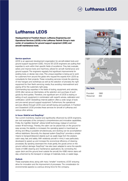Lufthansa LEOS