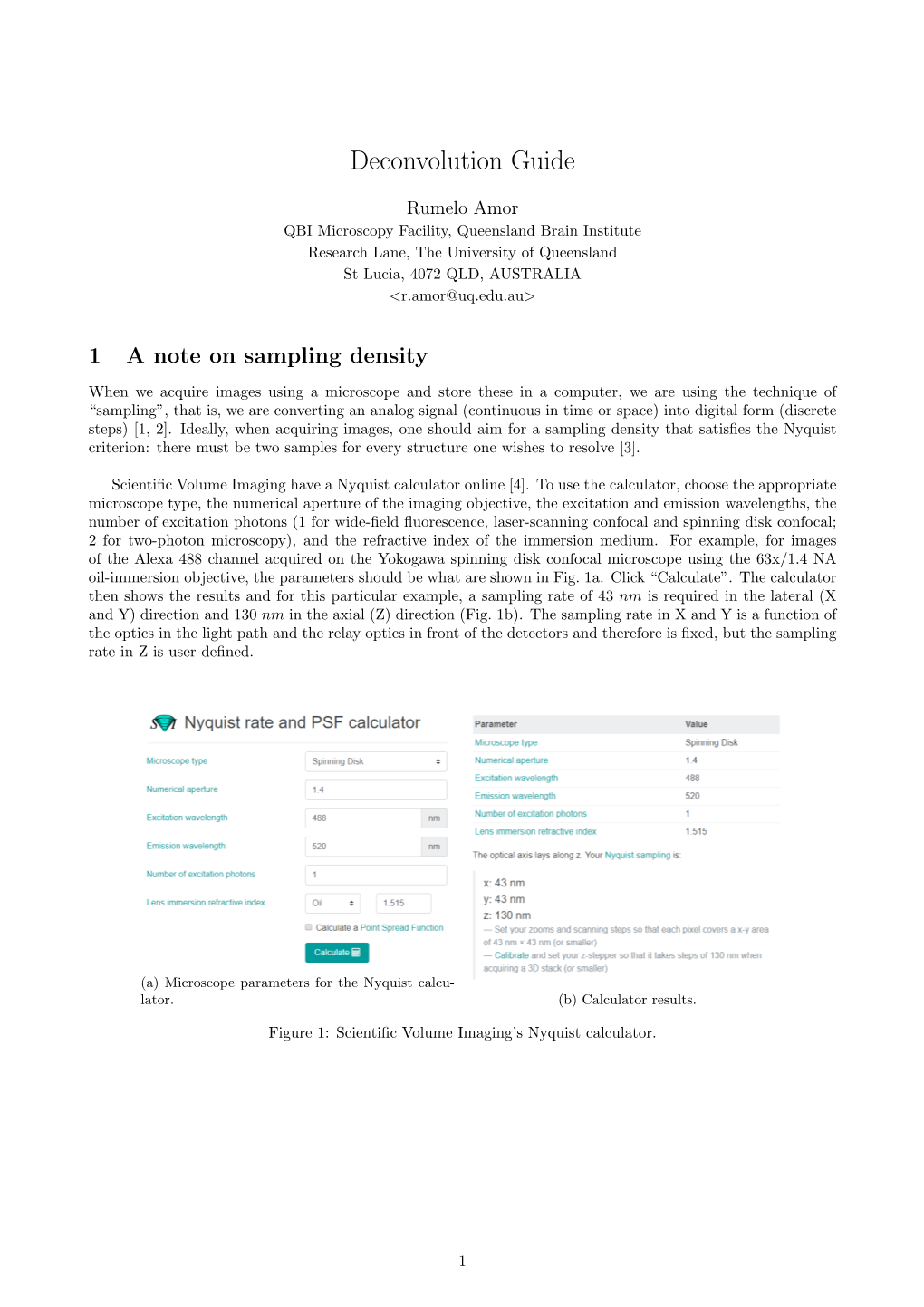 Deconvolution Guide